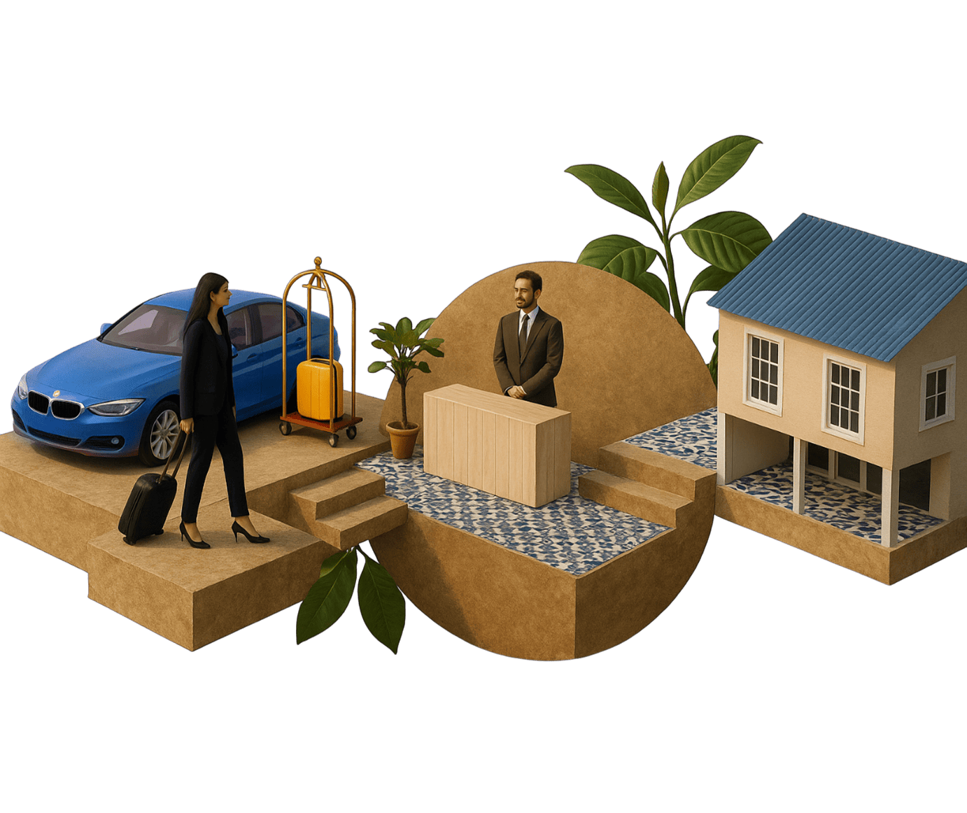 GST Travel Illustration